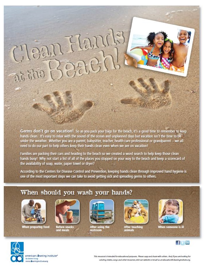 CleanHandsBeachFlyer