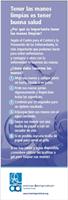 Handwashing Bookmark Spanish