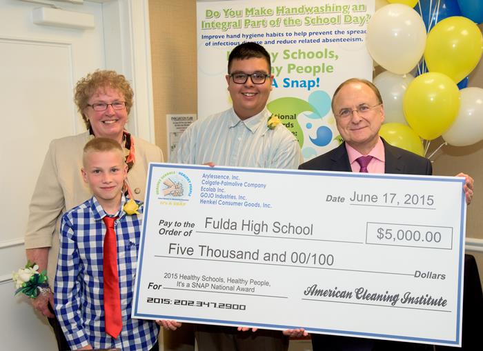 SNAP2015 giant check